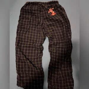 Disney Tigger Green Checkered Pajama Pants